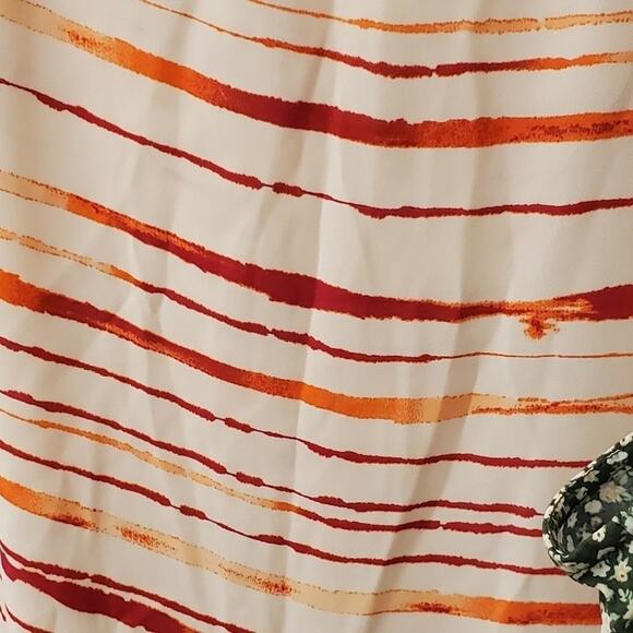 BUNDLE STRIPED and floral shirts plus‎ size 2X - Picture 5 of 9